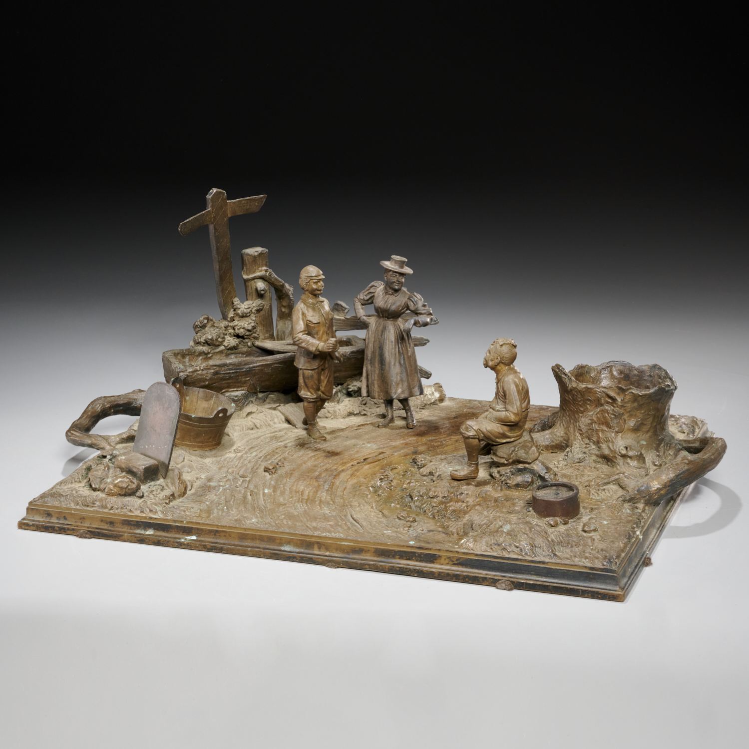 JOHN ROGERS (MANNER), BRONZE