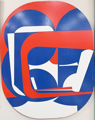JOHN ROONEY, NEXUS, 1969, ENAMEL ON