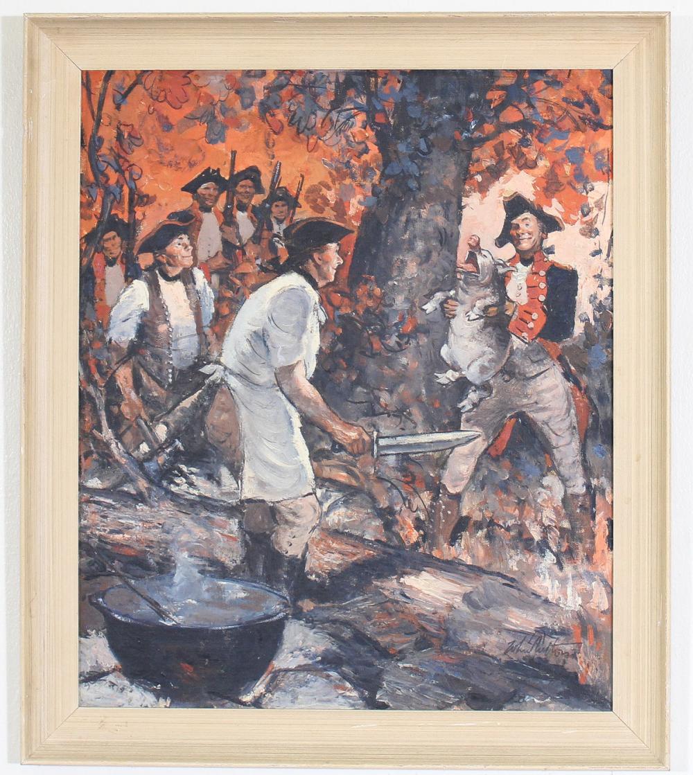 JOHN RUSSELL FULTON OIL ON