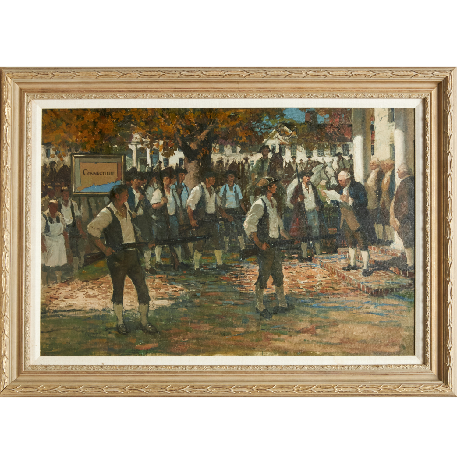 JOHN RUSSELL FULTON, OIL ON CANVAS,