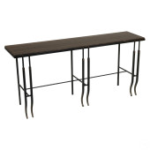 JOHN SALADINO MARBLE STEEL BAR