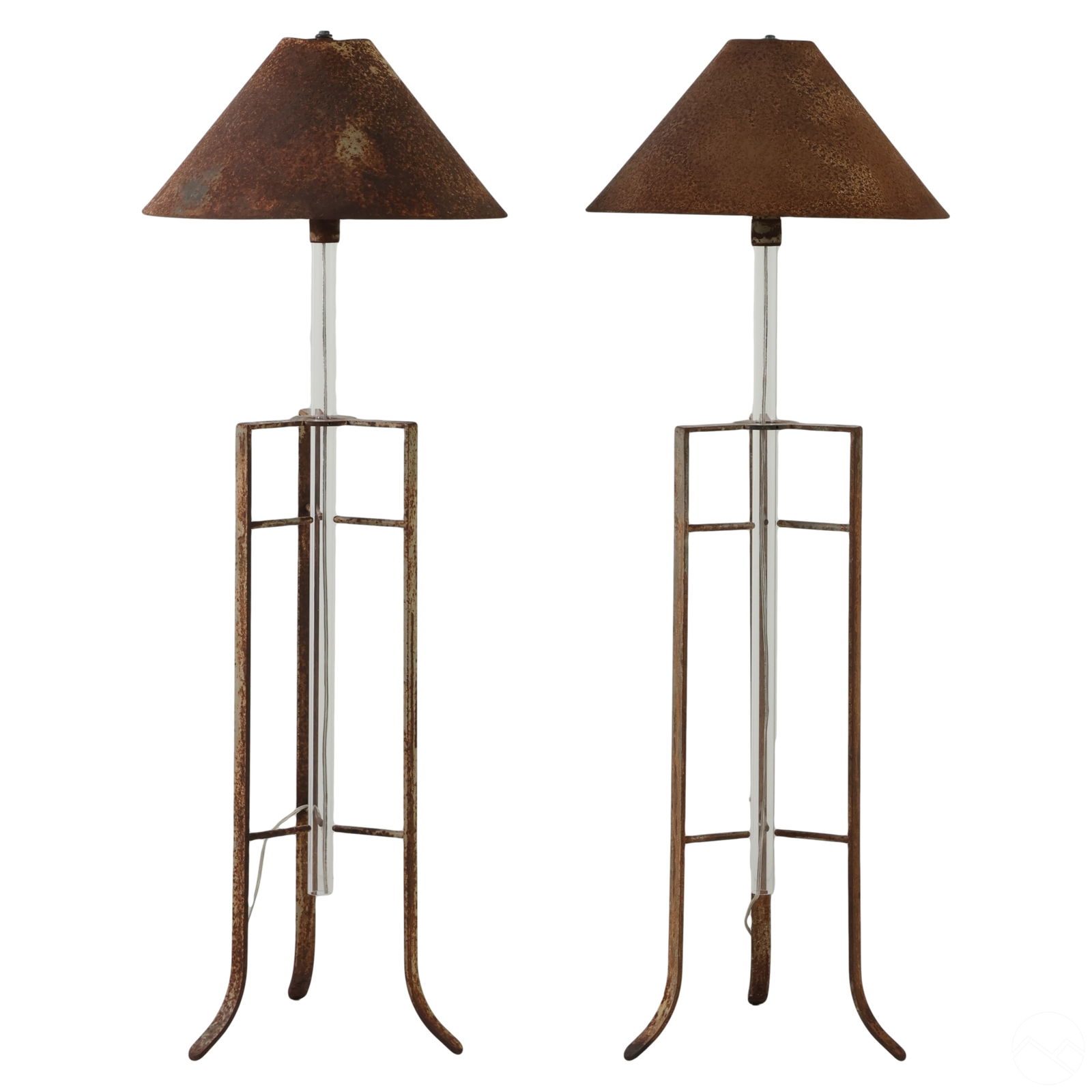 JOHN SALADINO PAIR OF INDUSTRIAL