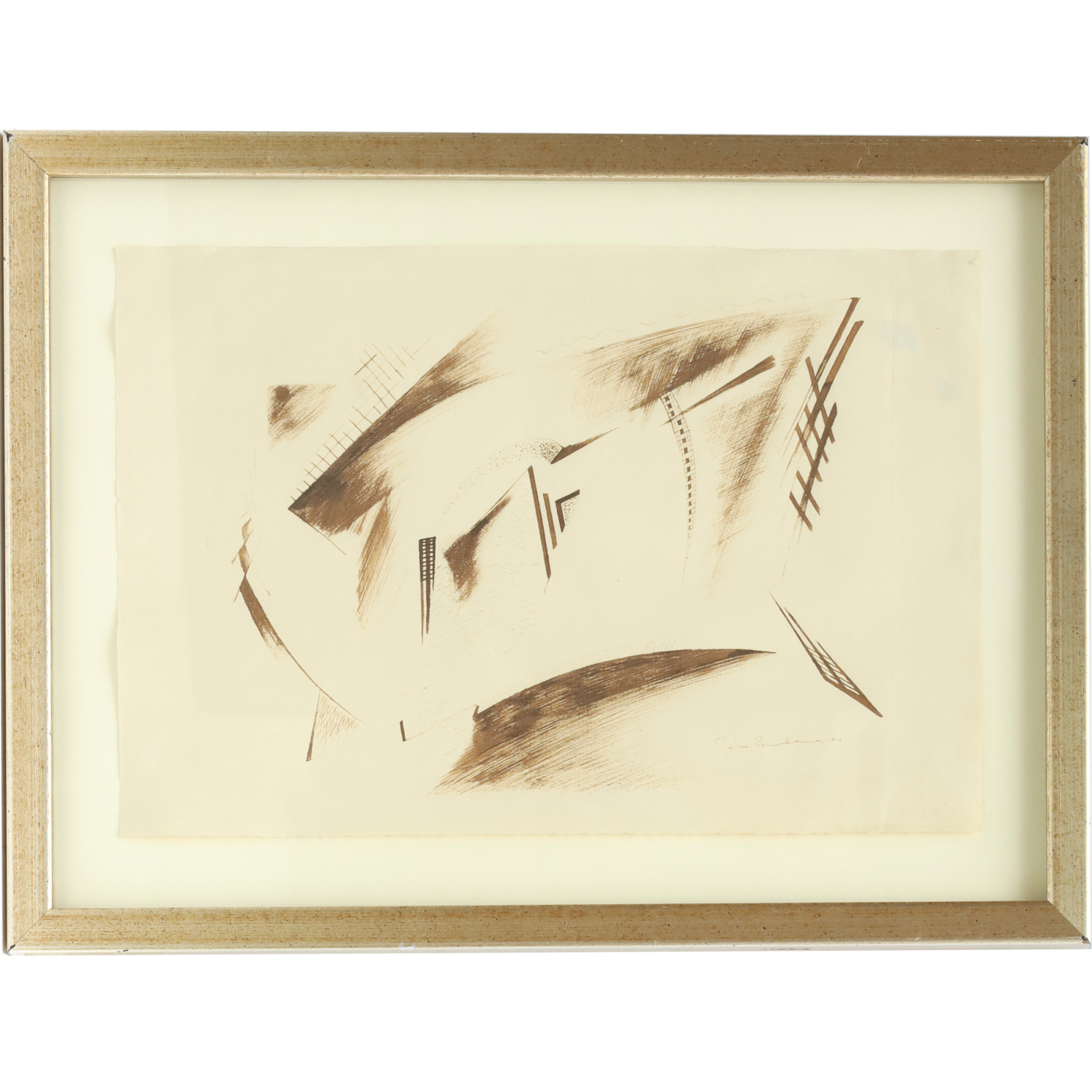 JOHN SENNHAUSER, INK ON PAPER, 1940