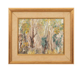 JOHN SERLE 'BUSH STUDY' OIL ON