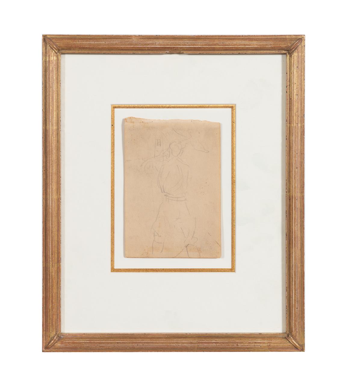JOHN SINGER SARGENT PENCIL SKETCH