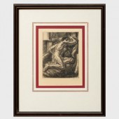 JOHN SLOAN (1871-1951): NUDE O