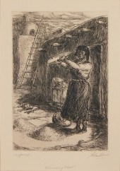JOHN SLOAN, (1871-1951), "WINN