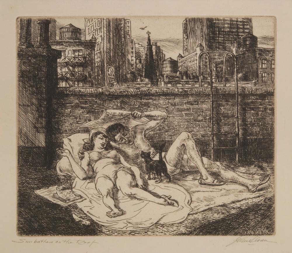 JOHN SLOAN, (AMERICAN,