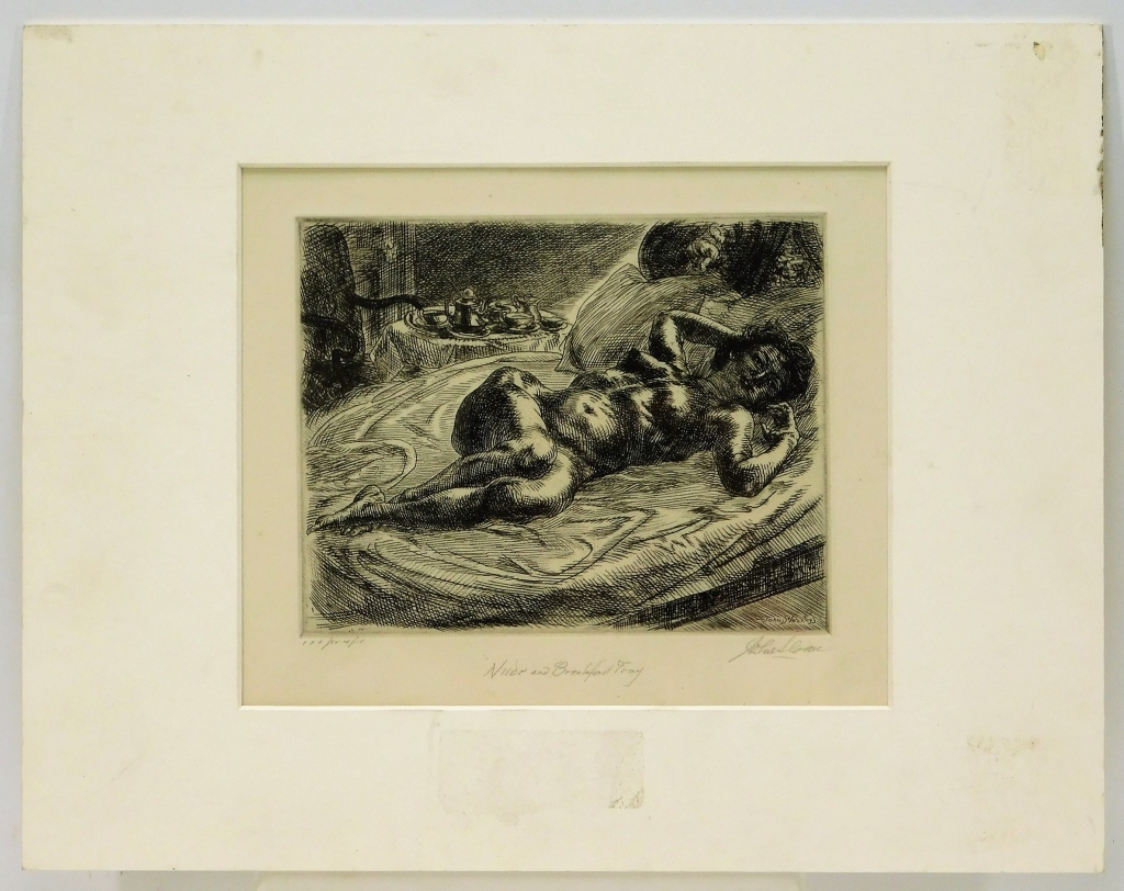 JOHN SLOAN ASHCAN SOCIAL REALIST