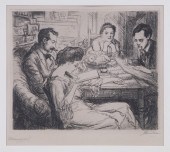 JOHN SLOAN (NY, 1871-1951) "Me