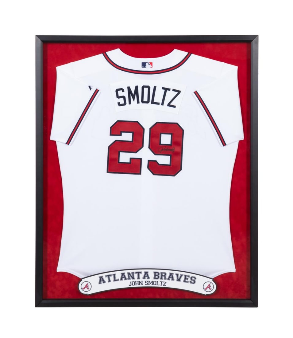 JOHN SMOLTZ AUTOGRAPHED ATLANTA