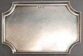 JOHN SOMERS PEWTER TRAY John S
