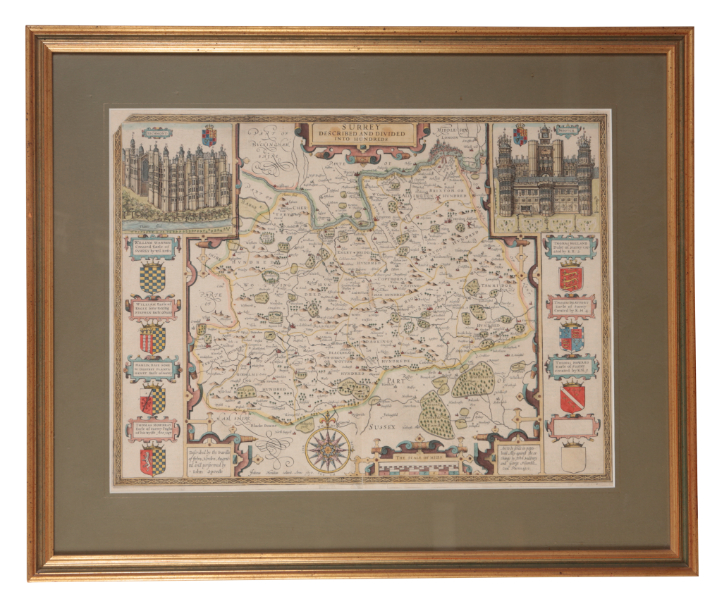 JOHN SPEED (1552-1629), A MAP OF