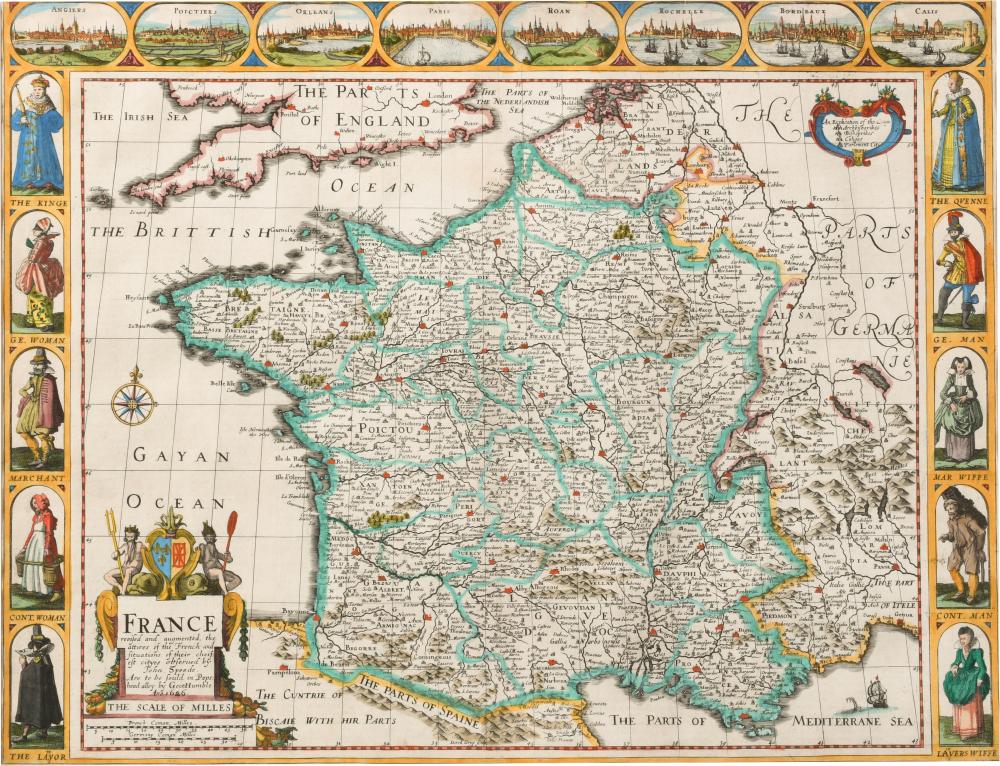 JOHN SPEED, ENGLISH 1552-1629,