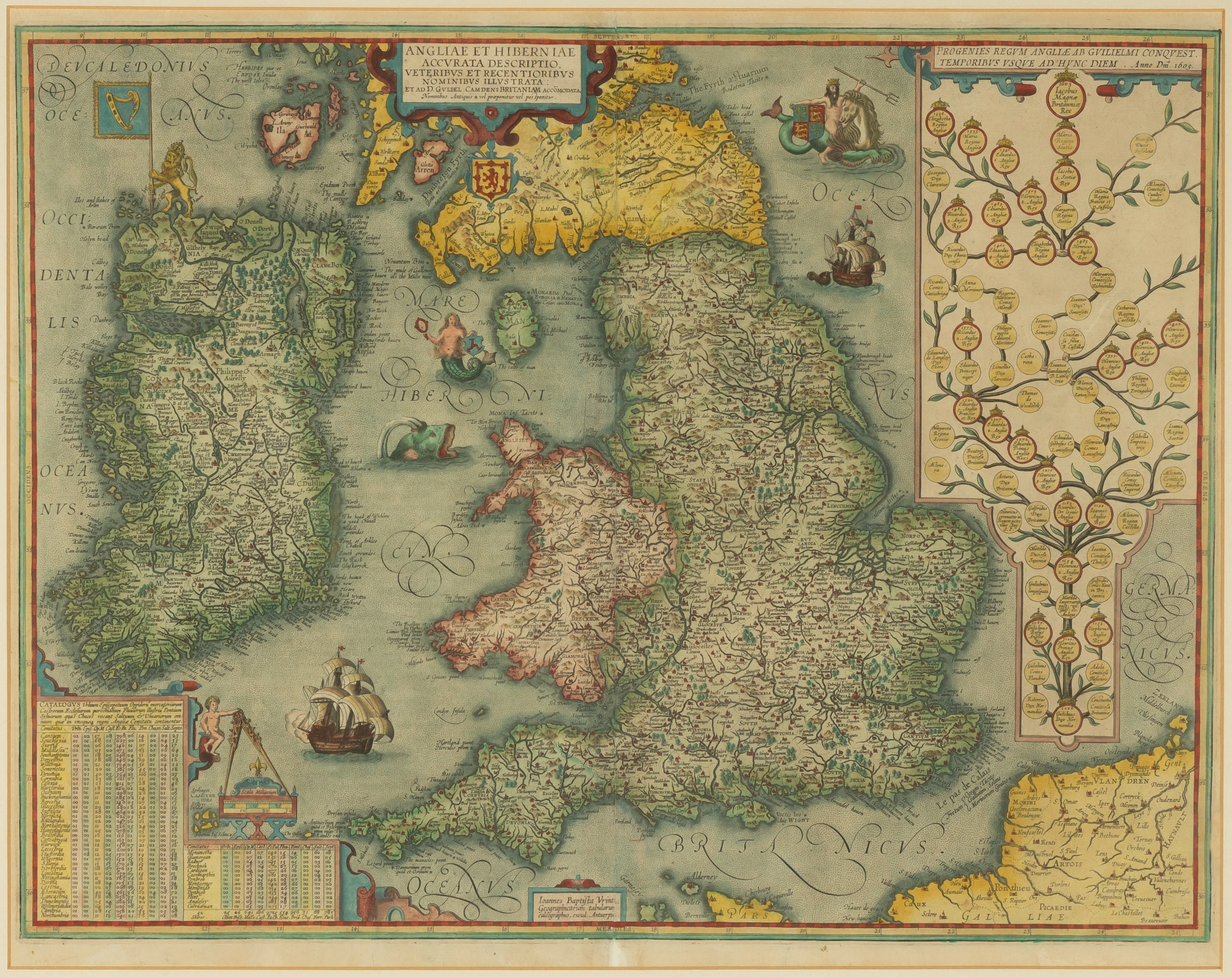 JOHN SPEED - THE KINGDOM OF IRELAND