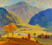 JOHN SPELMAN FAUVIST AUTUMN LA