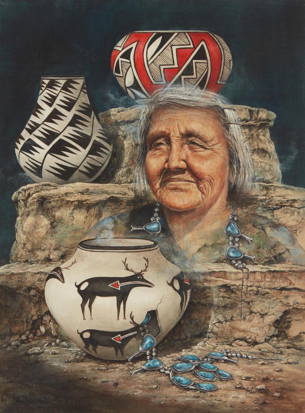 JOHN STEELE, (20TH CENTURY,
