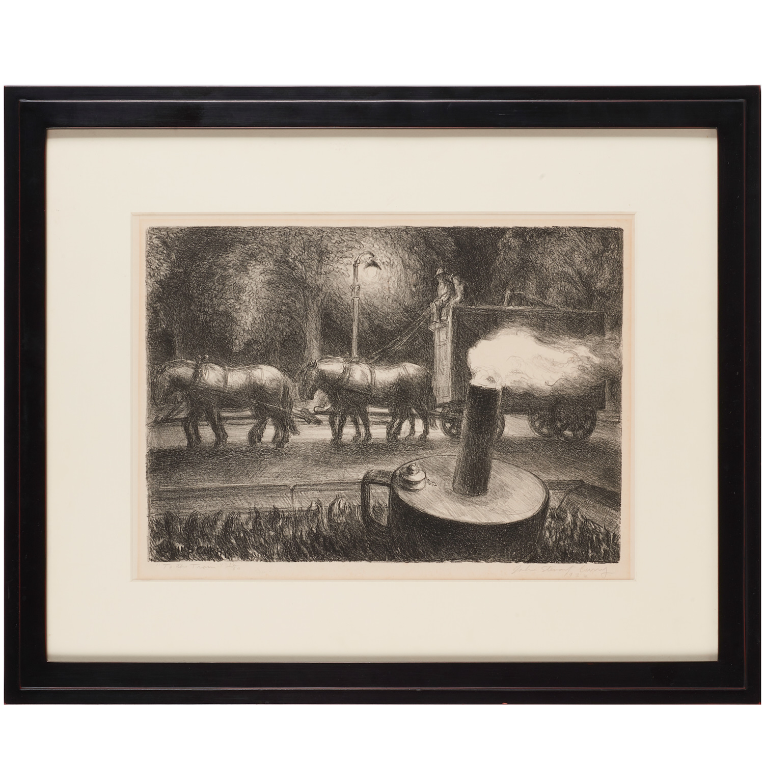 JOHN STEUART CURRY, LITHOGRAPH,