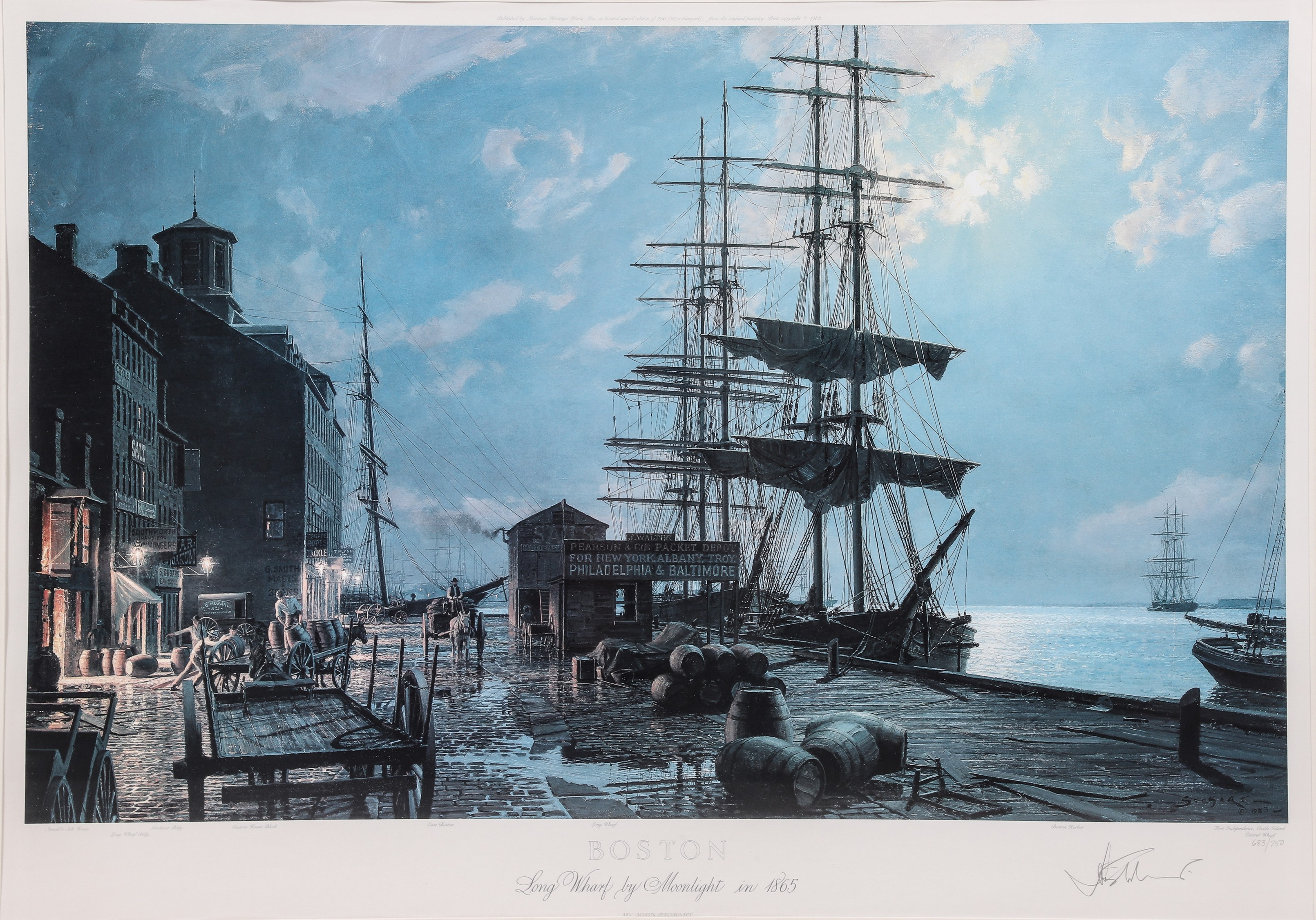 John Stobart (American, b 1929)