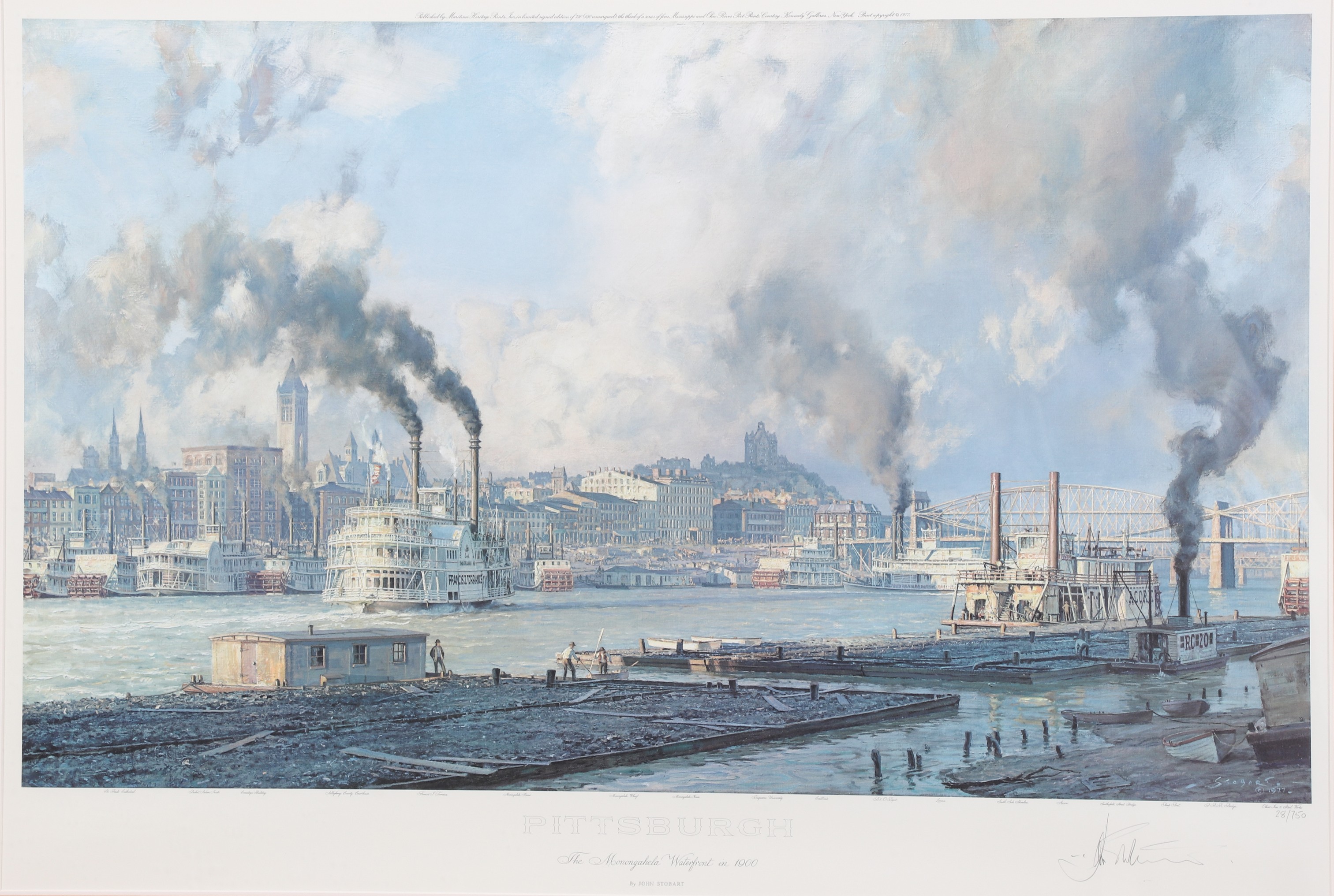 John Stobart (American, b 1929)