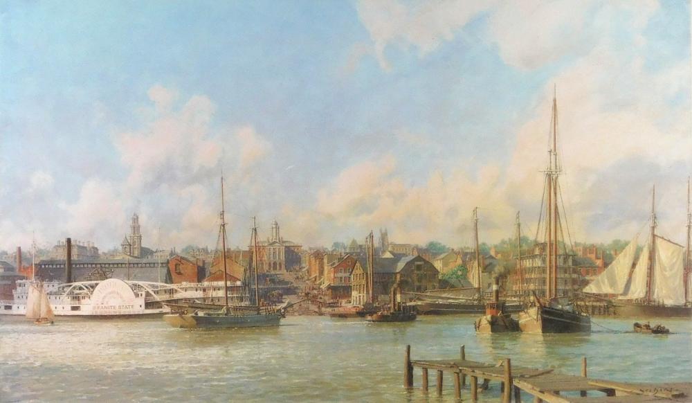 JOHN STOBART (AMERICAN, B. 1929),