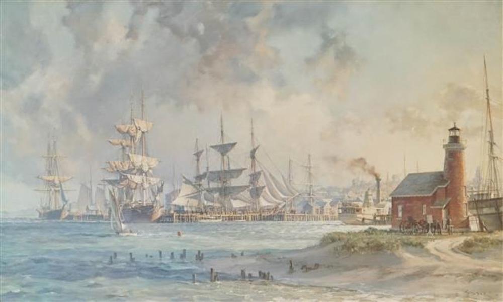 JOHN STOBART (AMERICAN B. 1929),