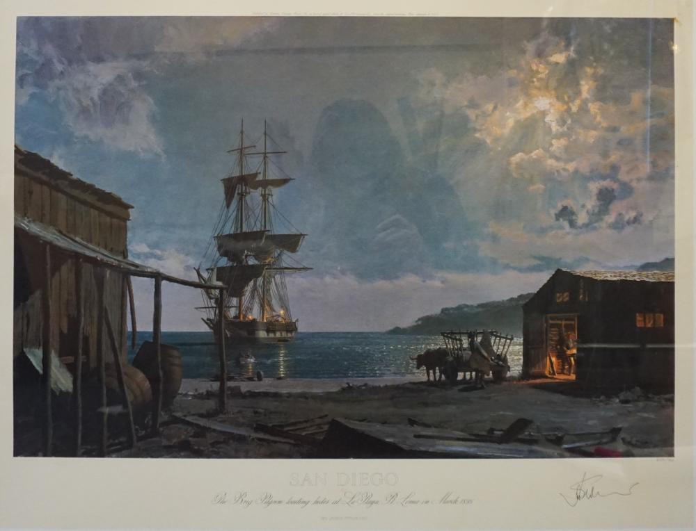 JOHN STOBART (BRITISH, 1929), SAN