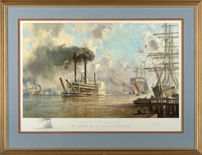 John Stobart (British, b. 1929) 