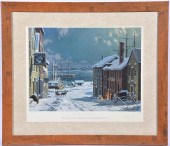 JOHN STOBART LITHOGRAPH, "NEW
