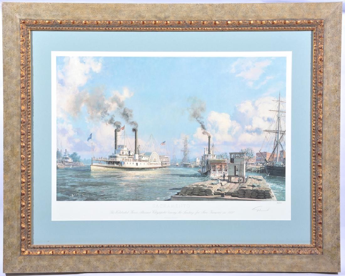 JOHN STOBART LITHOGRAPH,