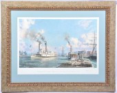 JOHN STOBART LITHOGRAPH, "SACR