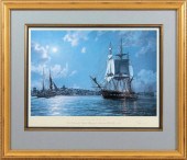 JOHN STOBART PRINT “USS CONSTI