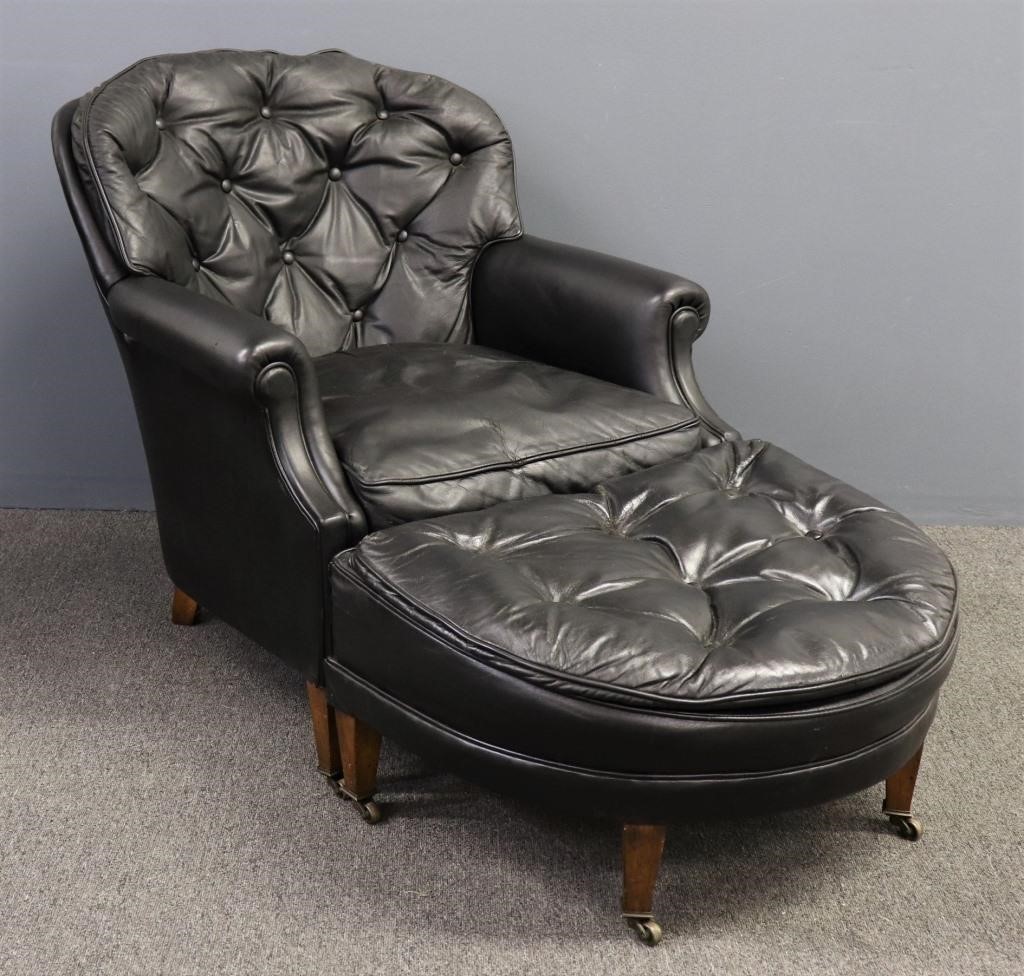 John Stuart black leather club