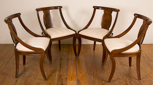 JOHN STUART EMPIRE STYLE WALNUT