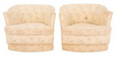 JOHN STUART UPHOLSTERED SWIVEL