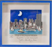 JOHN SUCHY 3D SERIGRAPH NEW YO