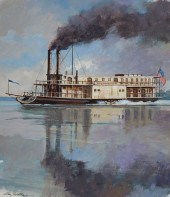 JOHN SWATSLEY (B 1937) STEAMBO