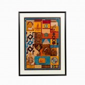 JOHN T. RIDDLE, SERIGRAPH "CAR