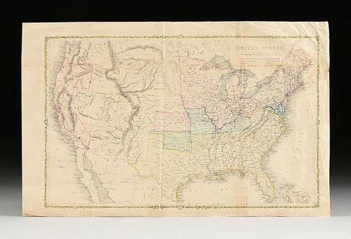 JOHN TALLIS (1817-1876) AN AMERICAN