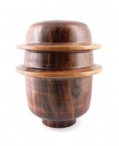 JOHN TOMLIN TULIPWOOD TURNED V
