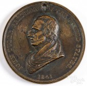 JOHN TYLER 1841 BRONZE INDIAN