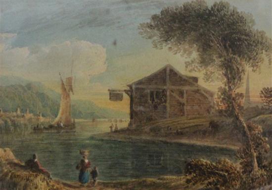 John Varley (1778-1842) watercolour