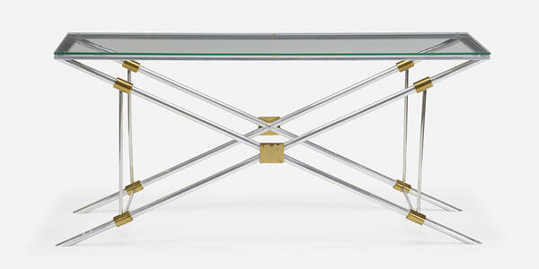 John Vesey. console table. c. 1958,