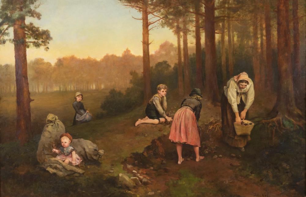 JOHN WADE (19TH/20TH CENTURY) OIL
