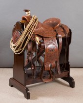JOHN WAYNE COMMEMORATIVE SADDL