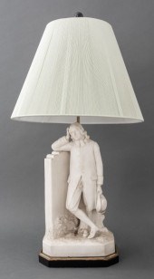 JOHN WESLEY PARIAN STONE STATU
