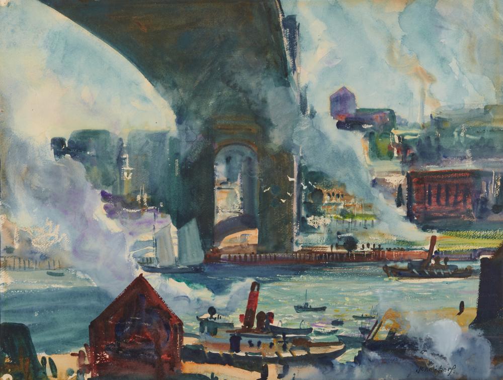 JOHN WHORF, (AMERICAN,