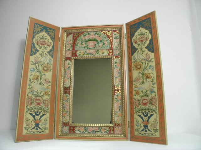 John Widdicomb reverse painted