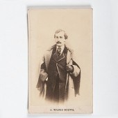 John Wilkes Booth CDV Imprinte