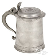 JOHN WILL PEWTER QUART TANKARD